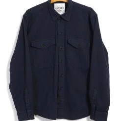 HANSEN GARMENTS RUBEN | Casual Over Shirt | Navy