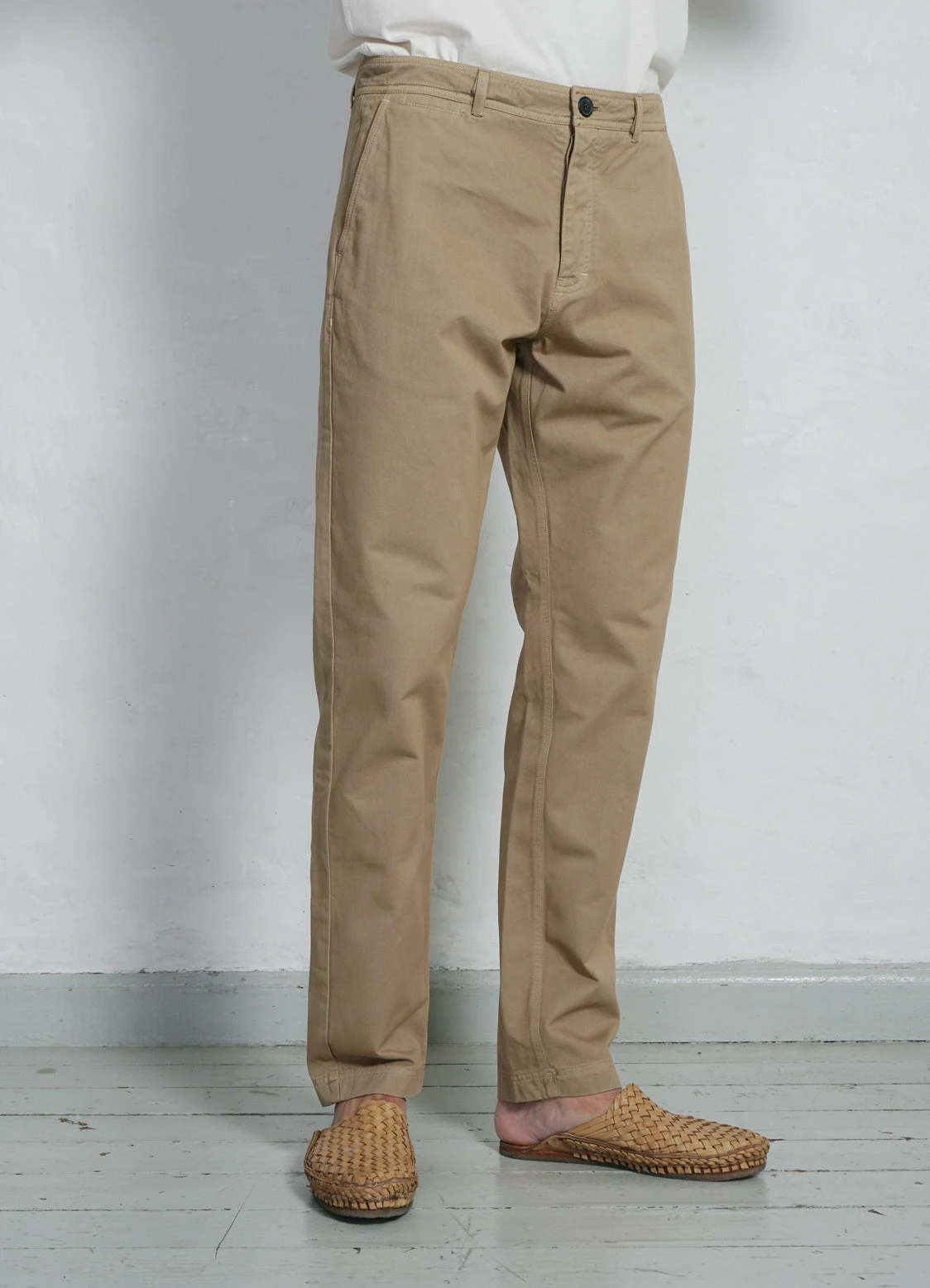 HANSEN GARMENTS FRED | Regular Cut Work Trousers | Classic Beige - Image 4