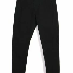 HANSEN GARMENTS SVENNING | Slim Fit Trousers | Black
