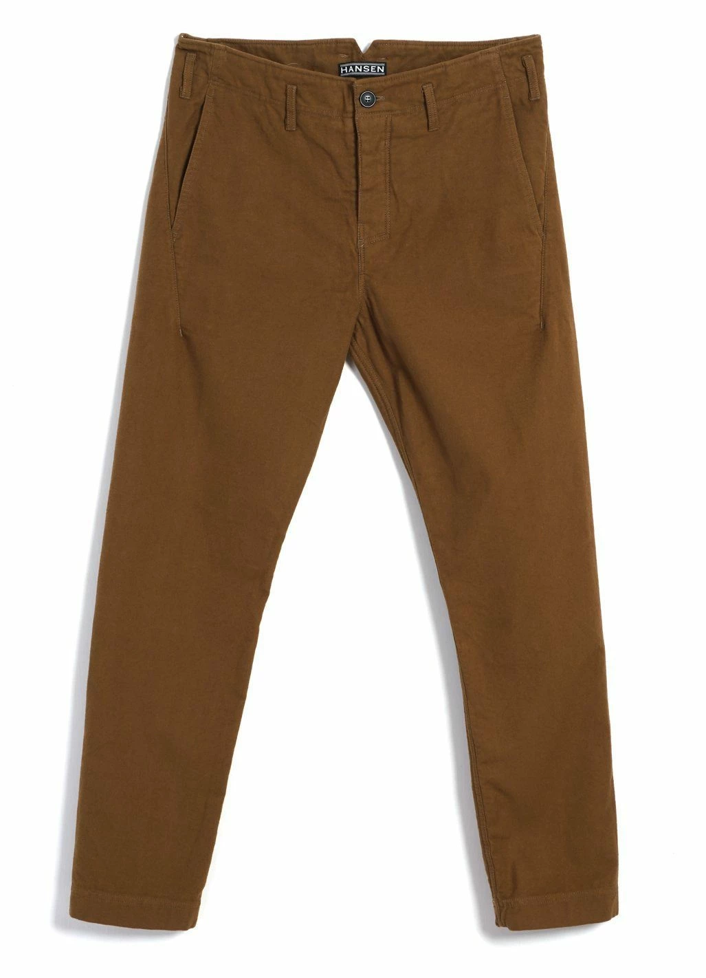 HANSEN GARMENTS SVENNING | Slim Fit Trousers | Turmeric