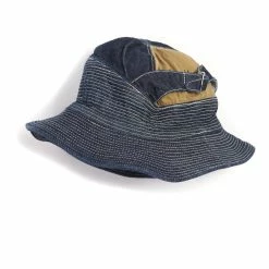 KAPITAL THE OLD MAN AND THE SEA | 12oz Denim Hat | Dark