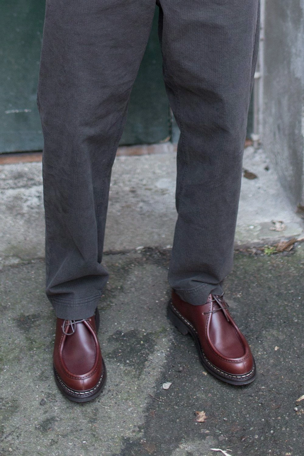 Heschung THUYA | Leather Derby Shoe | Burgundy - Image 4