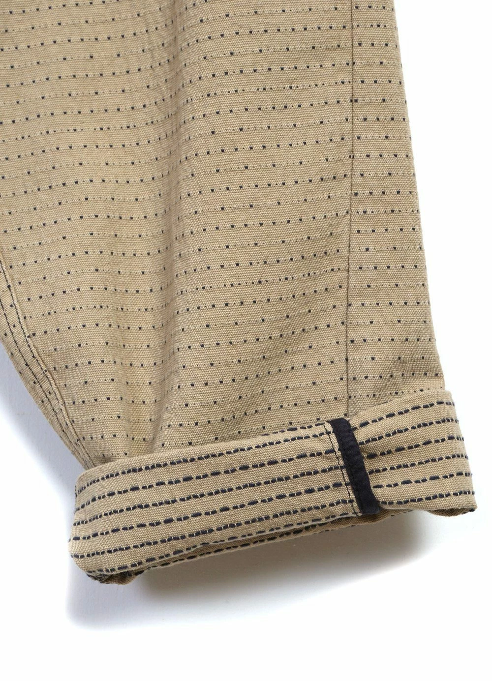 HANSEN GARMENTS TRYGVE | Wide Cut Cropped Trousers | Beige - Image 7