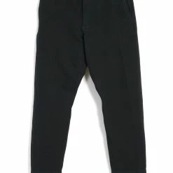 HANSEN GARMENTS TRYGVE | Wide Cut Cropped Trousers | Black