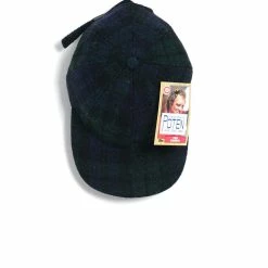POTEN CAPS TWEED | Professional Baseball Cap | Black Watch