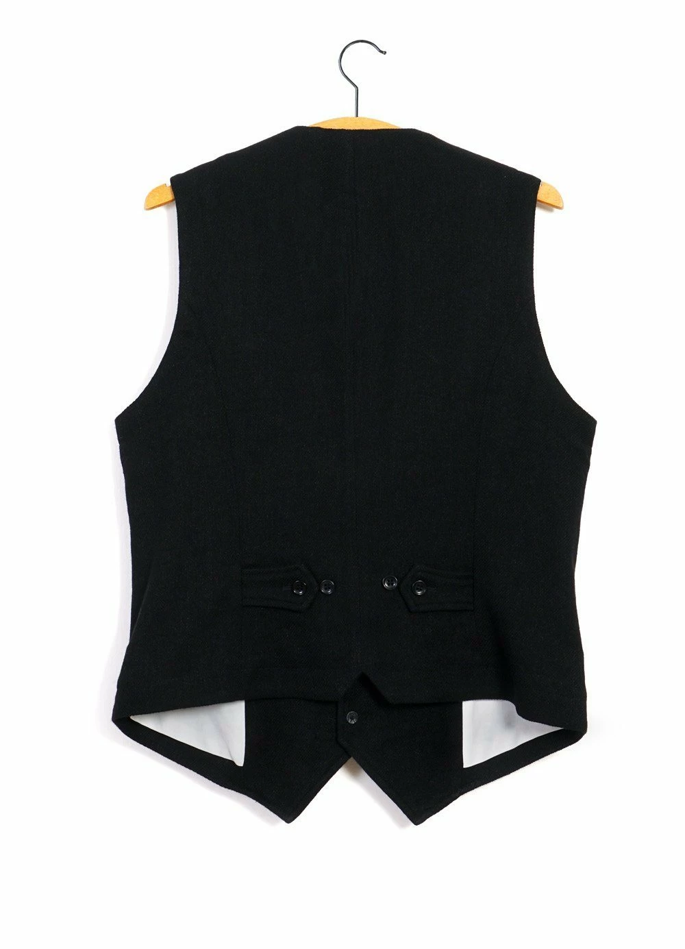 HANSEN GARMENTS WILLIAM | Lapel Waistcoat | Black - Image 2
