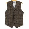 HANSEN GARMENTS WILLIAM | Lapel Waistcoat | Checkered